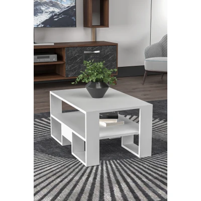 [EVDEMO-1109] Evdemo Miray Orta Sehpa - Beyaz