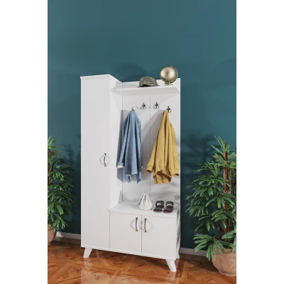 [EVDEMO-1197] Evdemo Eko Portmanto Vestiyer Beyaz