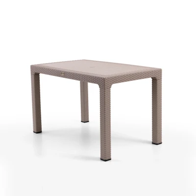 [EVDEMO-2137] Rattan 75x125 cm Masa Cappuccino
