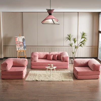 Legom Avanos Aktivite Koltuğu Yatak Olabilen Çok Amaçlı Kanepe Koltuk Takımı Pudra