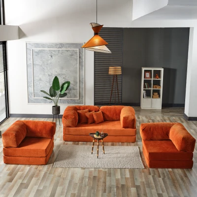 Legom Avanos Aktivite Koltuğu Yatak Olabilen Çok Amaçlı Kanepe Koltuk Takımı Kiremit