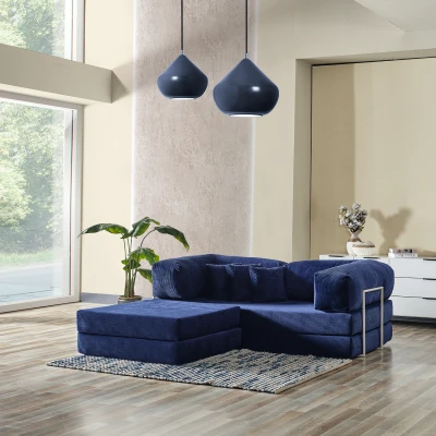 Legom Alis Aktivite Koltuğu Yatak Olabilen Çok Amaçlı Kanepe Mavi