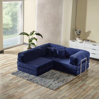 [EVDEMO-2002] Legom Sera Aktivite Koltuğu Yatak Olabilen Çok Amaçlı Kanepe Koltuk Takımı Mavi