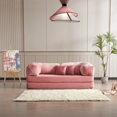 [EVDEMO-1985] Legom Stil Aktivite Koltuğu Yatak Olabilen Çok Amaçlı Kanepe Pudra