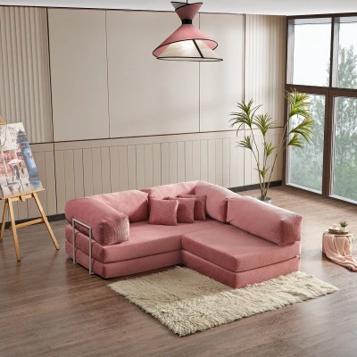 Legom Sera Aktivite Koltuğu Yatak Olabilen Çok Amaçlı Kanepe Koltuk Takımı Pudra