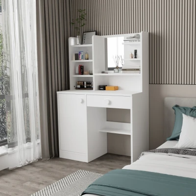 [EVDEMO-2294] Orkide Makyaj Masası Beyaz