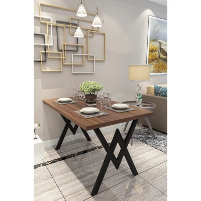 [EVDEMO-1056] Evdemo Parla Mutfak Yemek Masası Ceviz