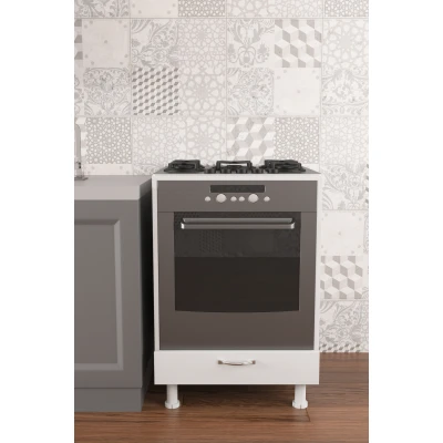 [EVDEMO-1484] Çekmeceli Ankastre Fırın Mutfak Dolabı